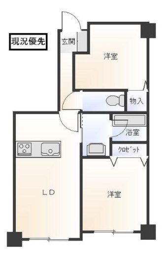 J'CITY新杉田 605号室 間取り