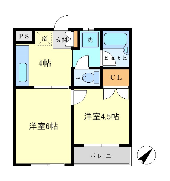 アークサニーフラット 間取り