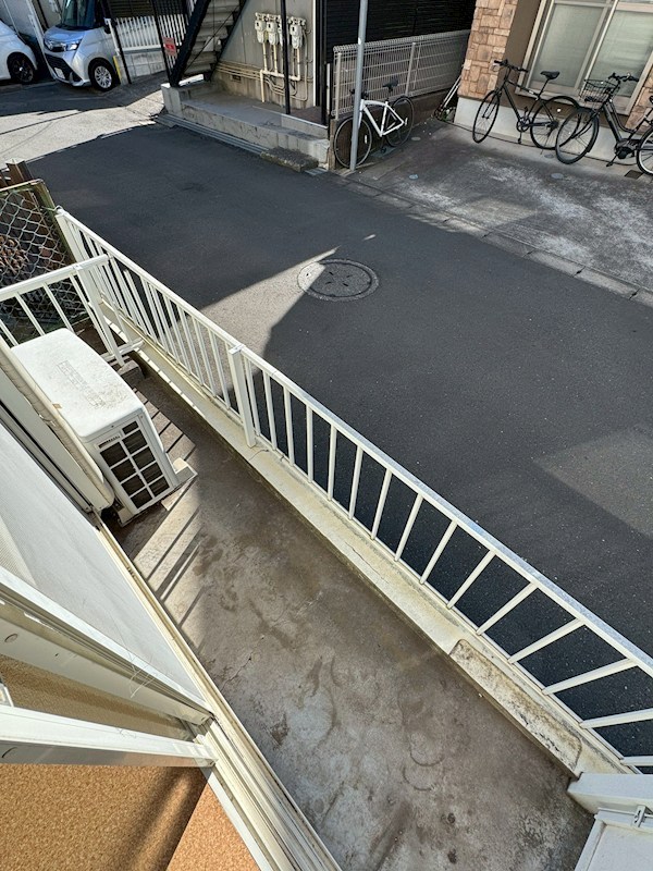 ライブハイム ベランダ