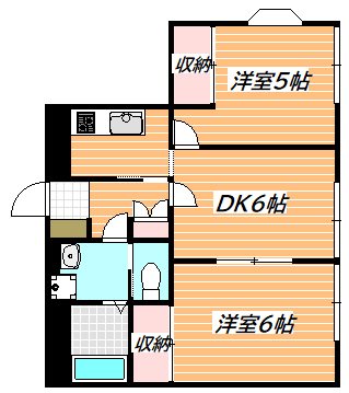 ジュネッタ8 間取り図