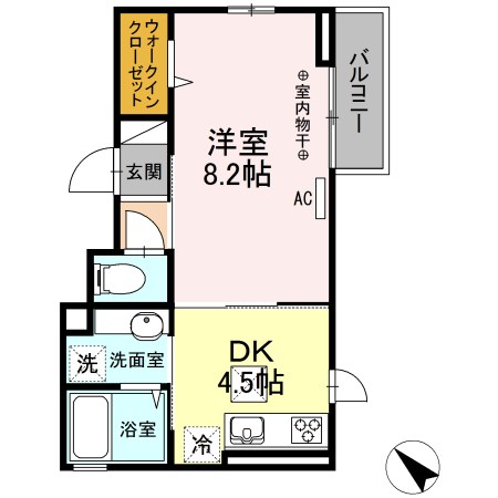 プランドール港南 間取り