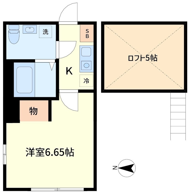 Stella maris Due(ステラマリスデュエ) 間取り