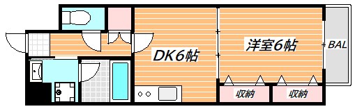 エクスクルーシヴダイゴ 間取り