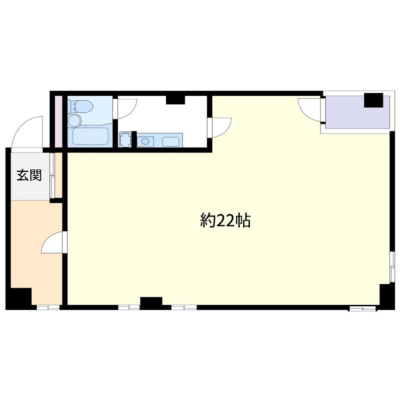 ウエストフラット 間取り