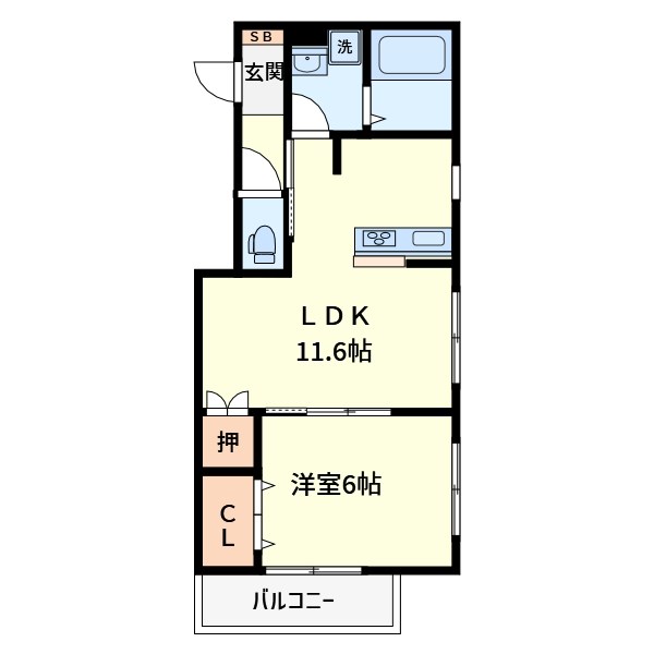 Maison de coin 間取り