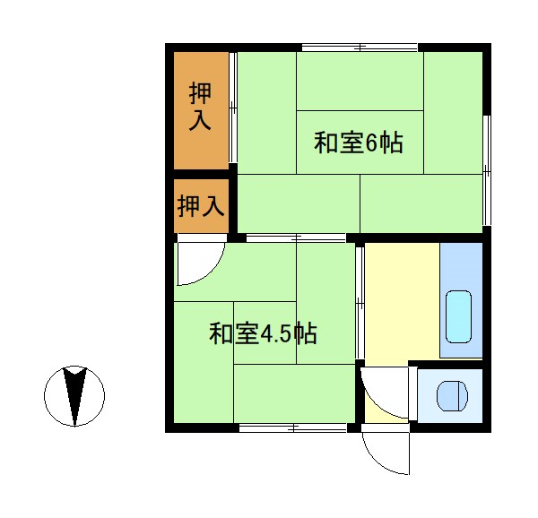 ふみずき荘 間取り