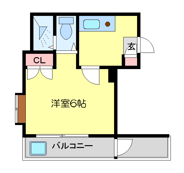 エスコートパレス江洋 間取り