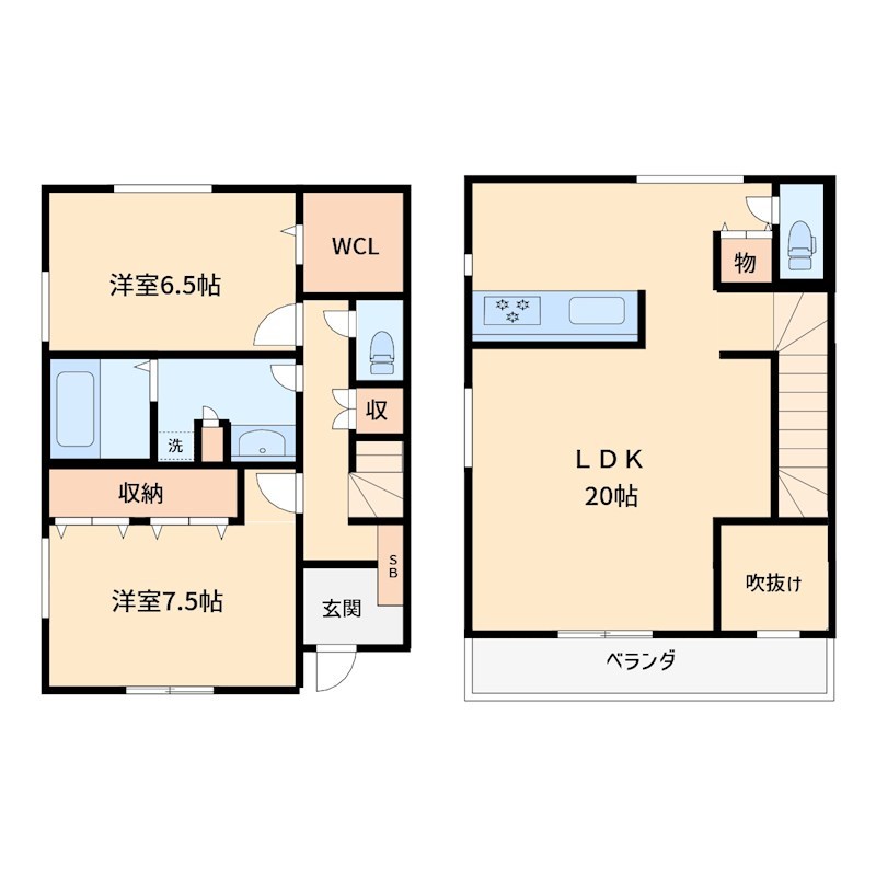 パレスコート 間取り