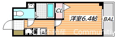 S-RESIDENCE行徳courant 間取り