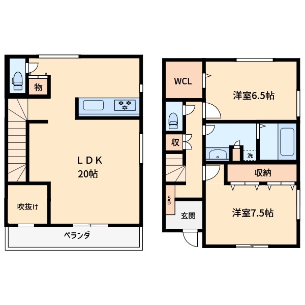 パレスコート 間取り