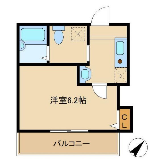 Portside　Willow(ポートサイド　ウィロー)  間取り