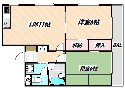 新潮通り一番館  間取り