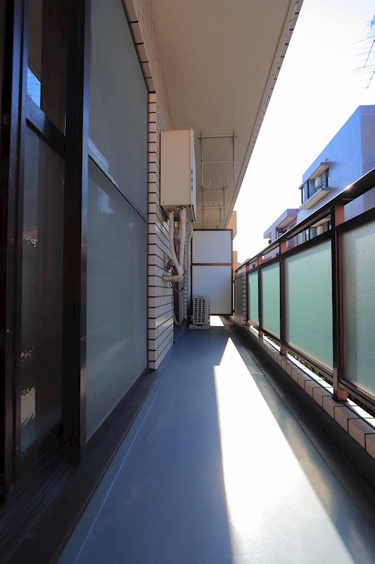 新潮通り一番館 ベランダ