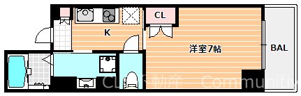 ステーション・タワー・ウラヤス 間取り図