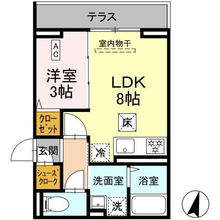 D-paina港南 間取り