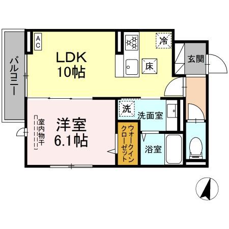 ルリアン西寺尾Ⅰ 間取り