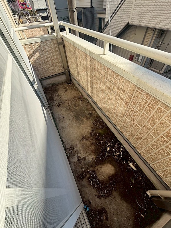 新吉田東戸建て貸家 ベランダ