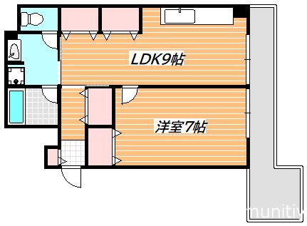 妙典オリモトハイツ 間取り