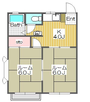コーポセレージュ 203号室 間取り