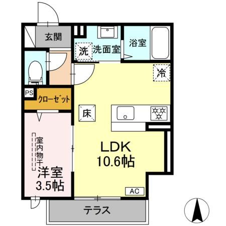 D Paina新吉田東 間取り