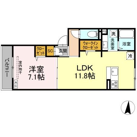 D Paina新羽町Ⅱ 間取り