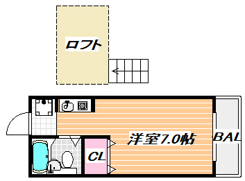 ニューアローズＭⅡ 間取り