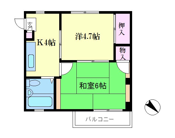 コーポ関口 間取り