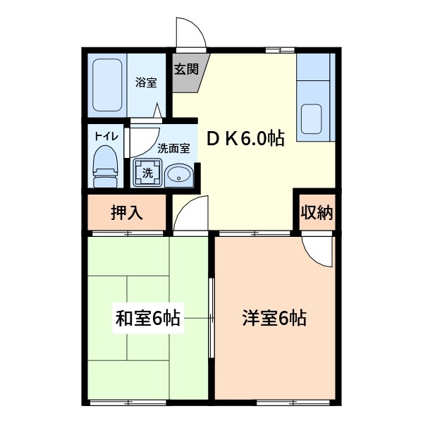 メゾンシーロード 間取り