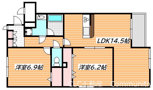 Theios filia（テイオス　フィリア） 間取り図