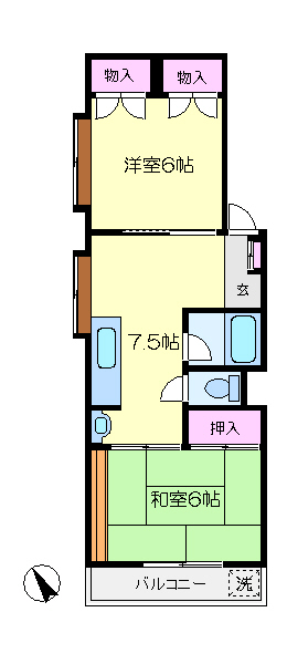 富士ビル 間取り