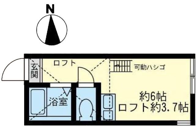 ユナイト鶴見コムワン 間取り図