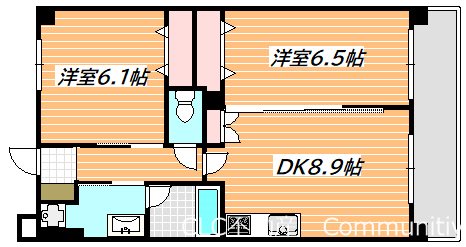 Marine Rouge ＵＲＡＹＡＳＵ 間取り図