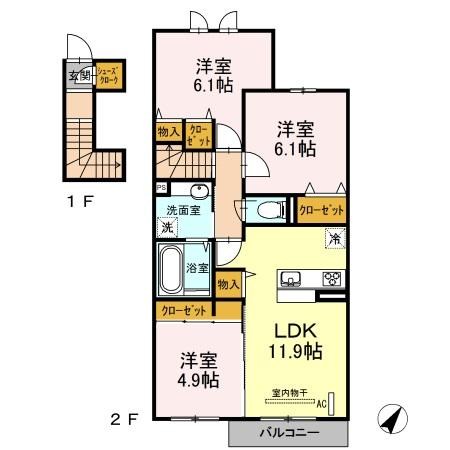 アルバ フォレスタ 間取り