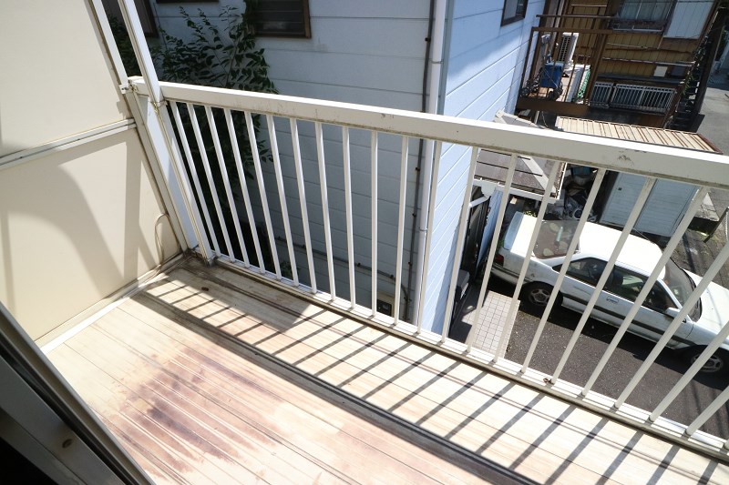 ユーハイム ベランダ