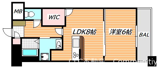ドゥーエ妙典 間取り図