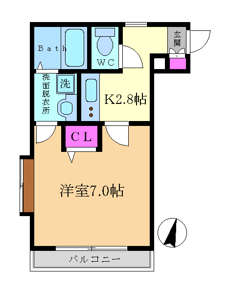 ゼファーⅡ 間取り
