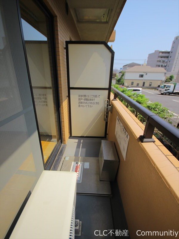 ザ・レジデンス行徳Ⅲ ベランダ