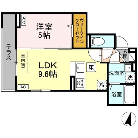 D-paina港南 間取り