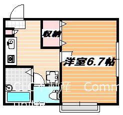 リリックコートスカイⅡ 間取り