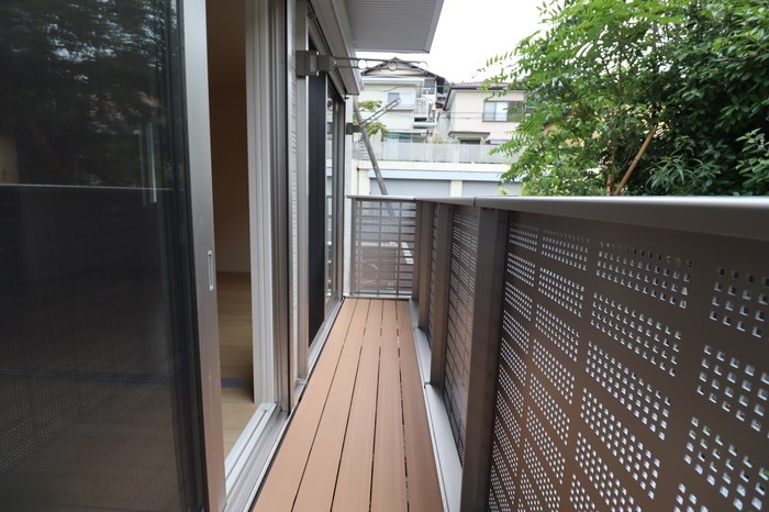 ソレイユ梶山 ベランダ