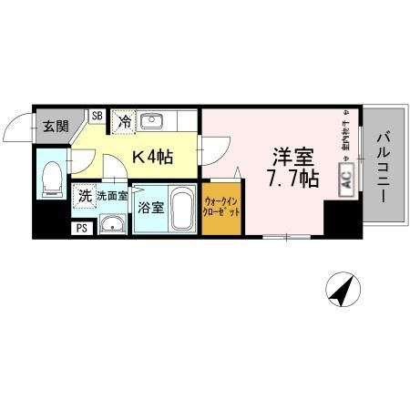 ＹＳＣ横浜ビル 403号室 間取り