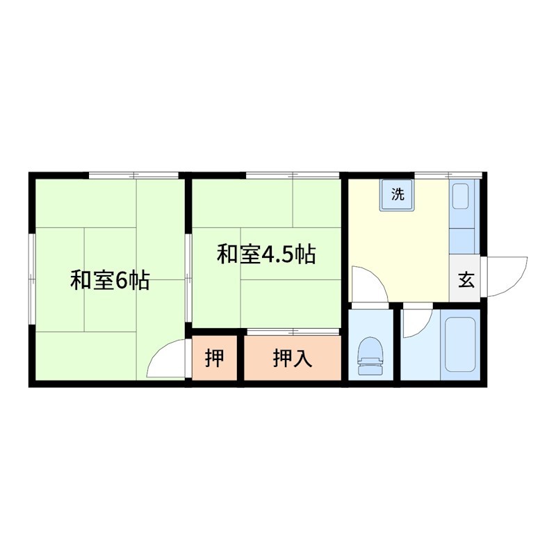 神明富士美ハイツ   間取り