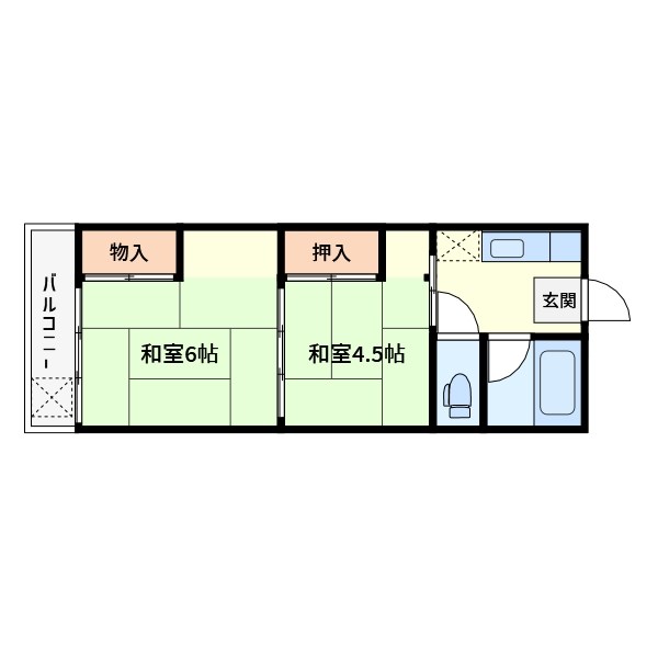 コーポすやま 間取り