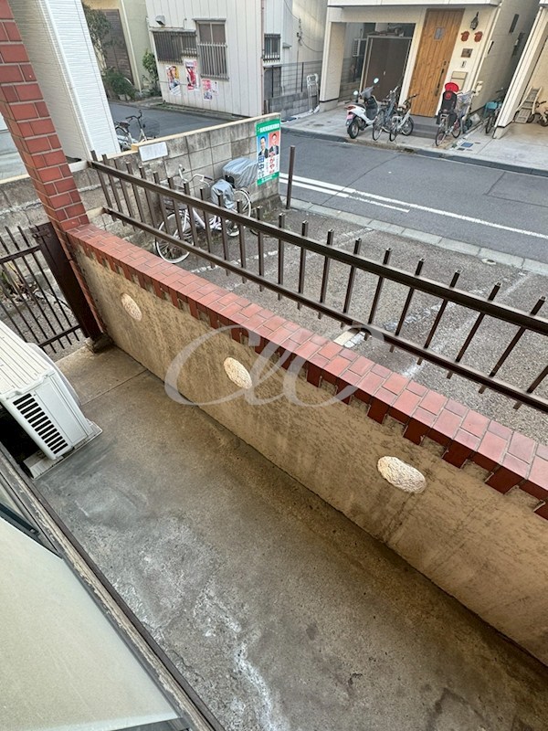 コーポすやま ベランダ