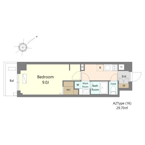 Alivis浦安 間取り図