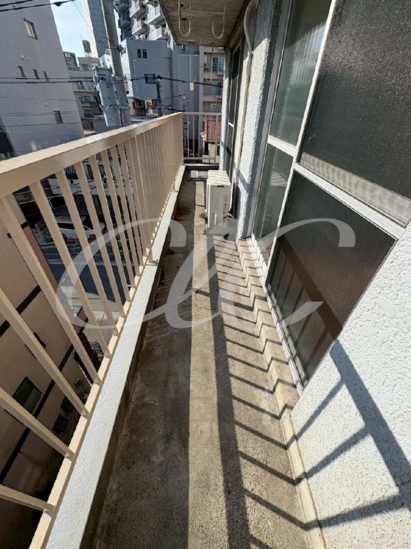 宮川マンション ベランダ