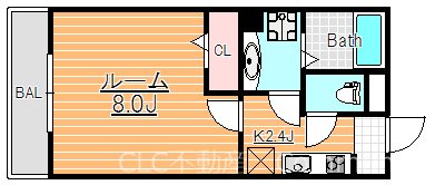 ノースコート 間取り図