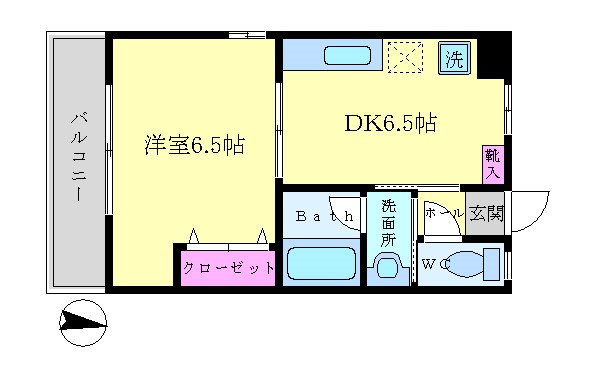 ゴールドベル新川崎 間取り