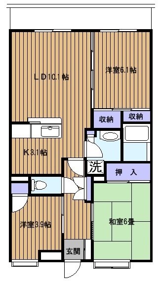 シェ・ノートフ桑原台 間取り