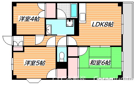 ドミール富士見 間取り図